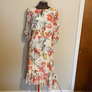 Floral dress by Maison Tara
